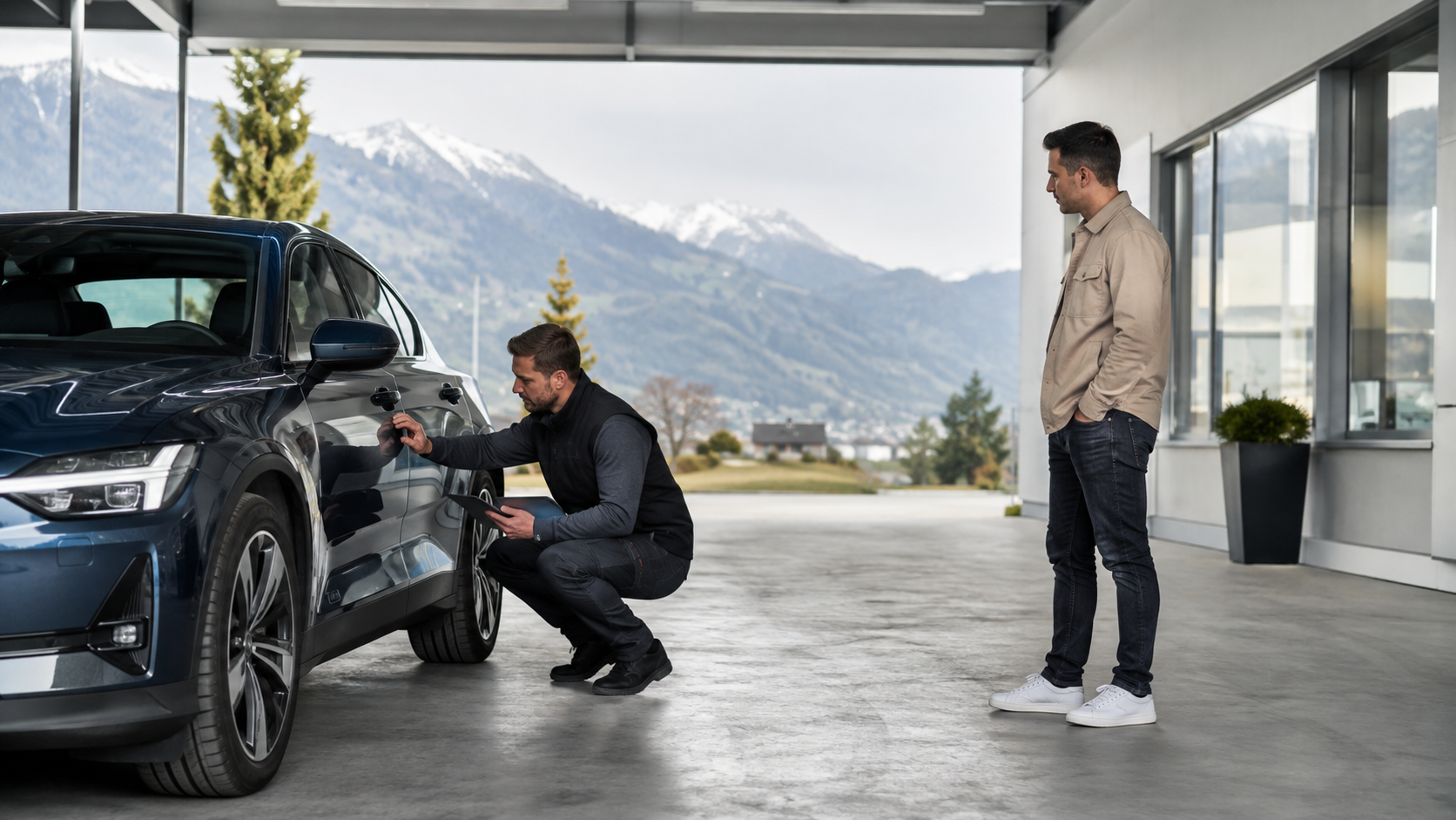 Auto Ankauf in der Schweiz – Fahrzeugprüfung bei SwissCarMarket