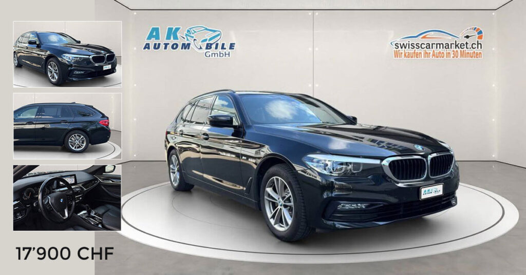 BMW 520d Gebrauchtwagen in der Schweiz kaufen