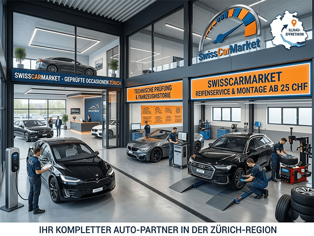 SwissCarMarket Autogarage Illnau-Effretikon – Ihr Auto-Partner in der Zürich-Region
