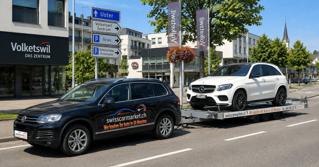Auto verkaufen in Volketswil – fairer Preis, transparente Bewertung