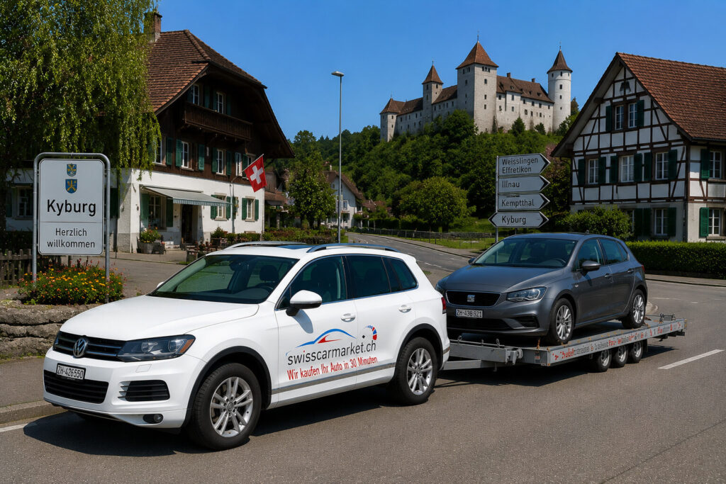 Auto verkaufen in Kyburg schweiz mit swisscarmarket
