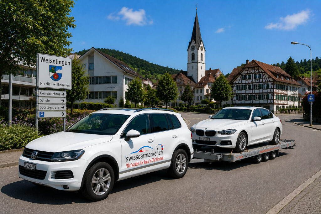 Auto verkaufen in Weisslingen schweiz mit swisscarmarket