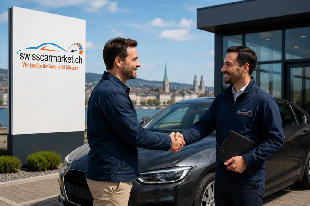 Autoverkauf ohne Preisverhandlung mit SwissCarMarket